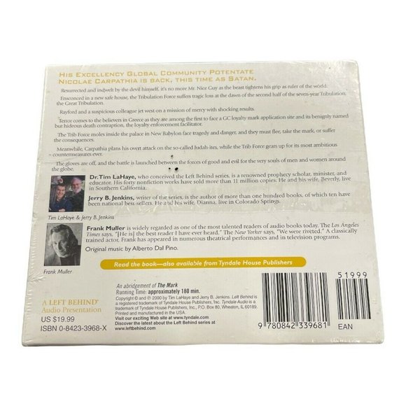 Left Behind Ser.: The Mark : The Beast Rules the World by Tim Lahaye and... - Picture 2 of 2